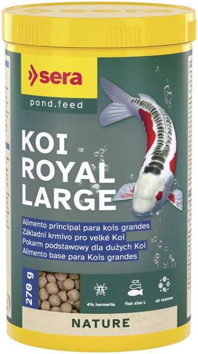 Sera Koi Royal Large 1.000 ml granulat pokarm postawowy dla Koi