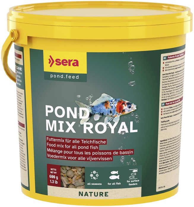 Sera Pond Mix Royal 3.800 ml mieszanka pokarm dla ryb stawowych