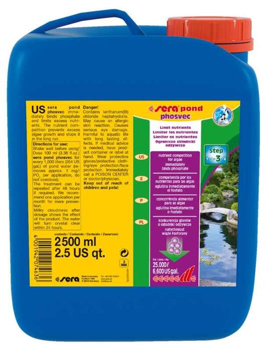 Sera Pond phosvec 2.500 ml