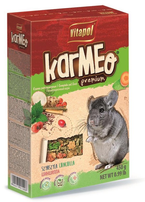 Vitapol Karmeo Premium karma dla szynszyli 450g