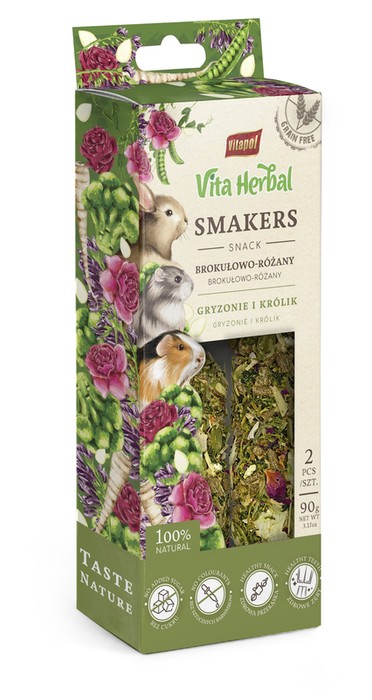 Vitapol vita herbal smakers brokułowo-różany 2szt