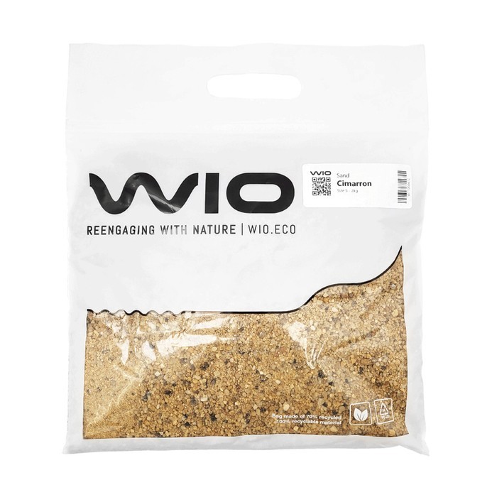 WIO Cimmaron Sand piasek dekoracyjny beżowy 2kg 3szt+1 gratis