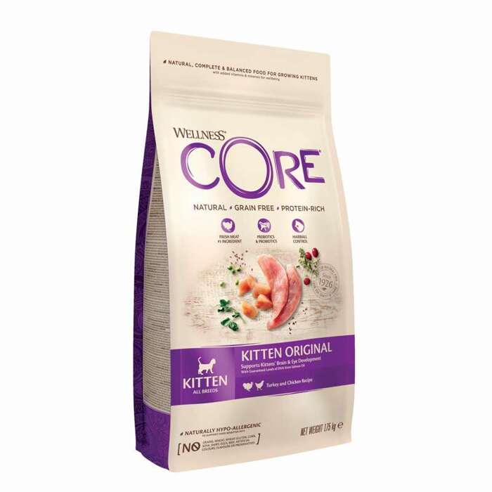 Wellness Core Kitten Original karma sucha dla kociąt indyk i kurczak 1,75 kg