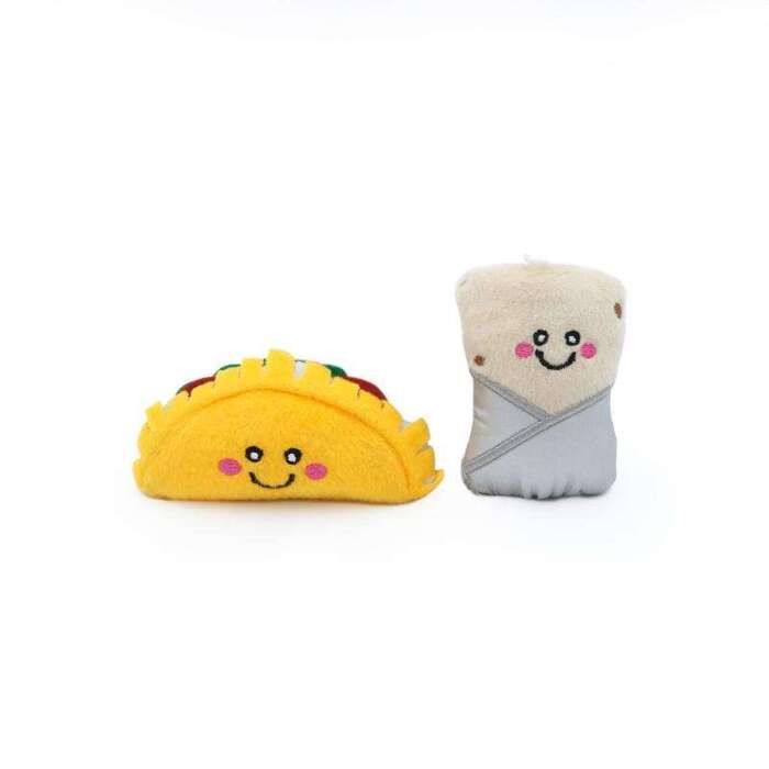 ZippyClaws pluszowe Taco & Burrito