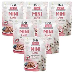 Brit Care Mini Puppy jagnięcina 12x85g