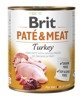 Brit Pate&Meat z indykiem 6x800g