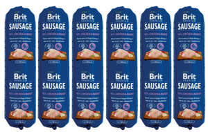 Brit Premium Sausage królik z kurczakiem 6x800g