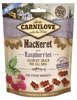 Carnilove 200g Crunchy Snack Makrela z Malinami