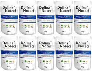 Dolina Noteci Premium Bogata w Dorsza z Brokułami 10x150g 