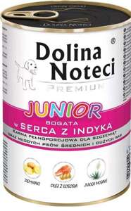 Dolina Noteci Premium Junior Serca Indyka 400g