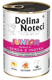 Dolina Noteci Premium Junior serca indyka 12x400g