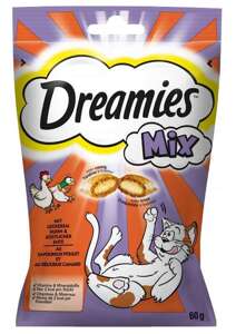 Dreamies z kaczką i kurczakiem 60g