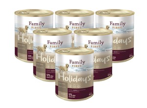 Family First Holidays z kaczką i batatami 6x800g