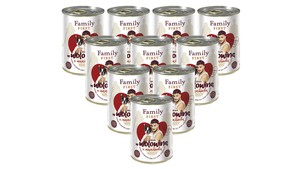 Family First z wołowiną i marchewką 12x400g