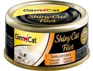 GIMCAT ShinyCat filet z tuńczyka z dynią 70g