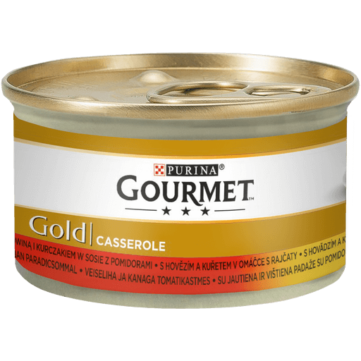 Gourmet Gold Casserole z wołowiną i kurczakiem 85g