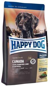 Happy Dog Sensible Canada z królikiem i łososiem 4kg