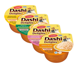 Inaba Cat Dashi Delights Mix Smaków 4x70g