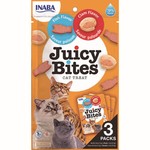 Inaba Cat Juicy Bites z rybą i małżami 3x11,3g