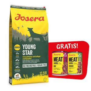 Josera Youngstar 12,5kg + 2 PUSZKI GRATIS