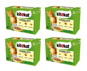 Kitekat Drobiowa Uczta w galaretce 48x85g