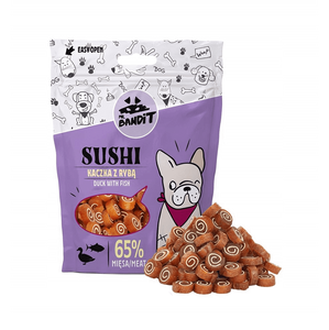 Mr. Bandit Sushi kaczka z rybą 80g