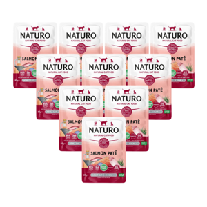 Naturo Grain Free Paté Łosoś 12x85g