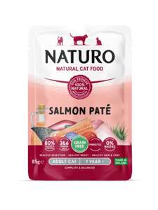 Naturo Grain Free Paté Łosoś 85g