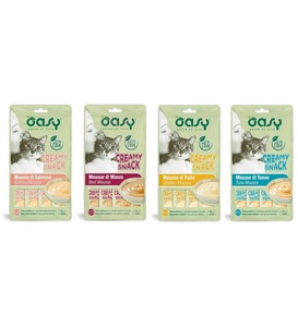 OASY Creamy Snacks Mix Smaków 4x60g