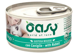 OASY Mousse Adult Królik 85g