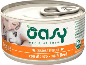 OASY Mousse Adult Wołowina 85g