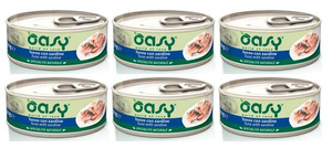 OASY Natural Adult Tuńczyk z sardynkami 6x150g