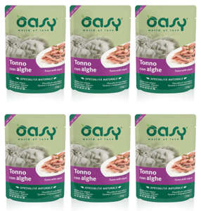 Oasy Natural Tuńczyk z algami 6x70g