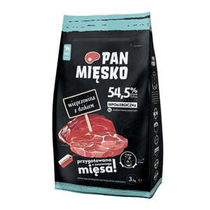 Pan Mięsko wieprzowina z dzikiem 3kg XL