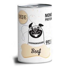 Pepe Monoprotein Beef 6x400g