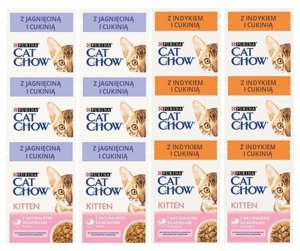 Purina Cat Chow KiTTEN  Mix Smaków dla kociąt 12x85g