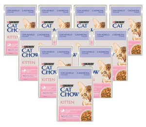 Purina Cat Chow KiTTEN z jagnięciną i cukinią 26x85g