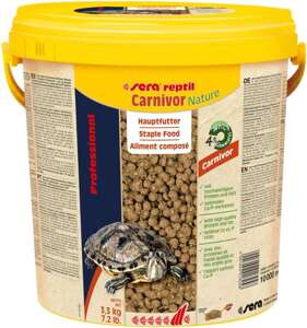 Sera Reptil Professional Carnivor Nature 10 l granulat gady pokarm podstawowy