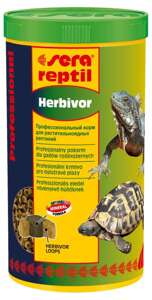 Sera Reptil Professional Herbivor Nature 1.000 ml granulat gady pokarm uzupełniający