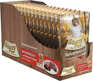 Stuzzy monoprotein z wołowiną 16x85g