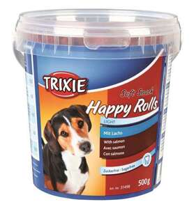 Trixie Soft Snack Happy Rolls z łososiem 500g