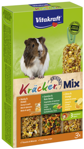 Vitakraft Kracker 3szt. cytrusy/warzywa/miód dla kawii