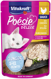 Vitakraft Poesie 85g DELI SAUCE JUNIOR Kurczak