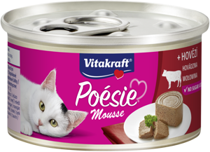 Vitakraft Poesie wołowina w musie 85g