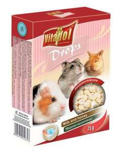 Vitapol dropsy mleczno-miodowe dla gryzoni 75g