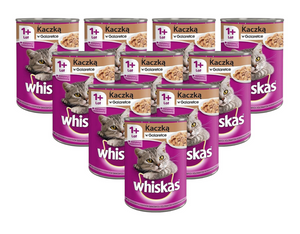 Whiskas Adult kaczka w galaretce 12x400g