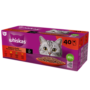 Whiskas Klasyczne Posiłki w sosie 80x85g