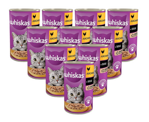 Whiskas kurczak w sosie 12x400g