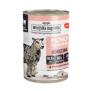 Wiejska Zagroda Adult Mono z jagnięciną 400g