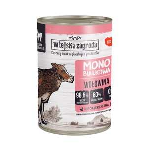 Wiejska Zagroda Adult Mono z wołowiną 400g